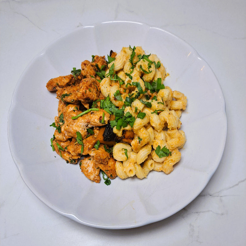 Butternut Squash Mac N Cheese
