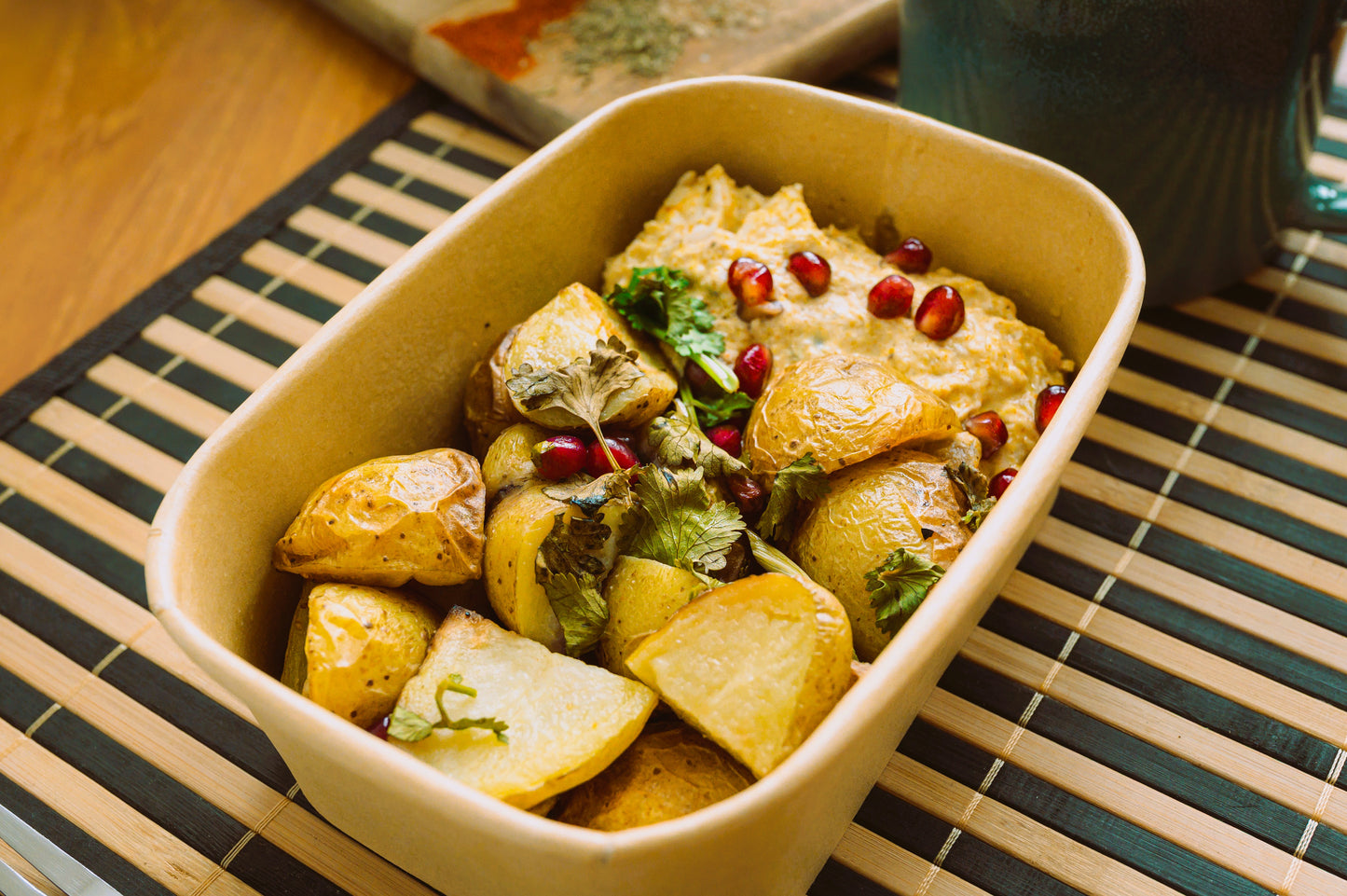Mango Chicken/Halloumi
