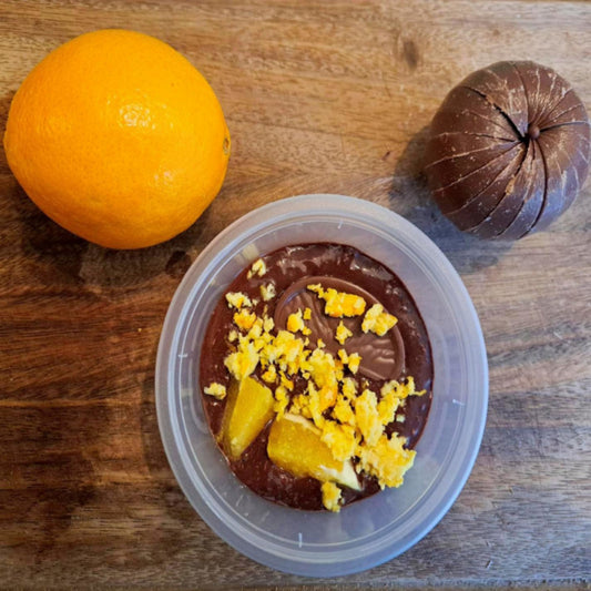 Chocolate Orange Overnight Oats