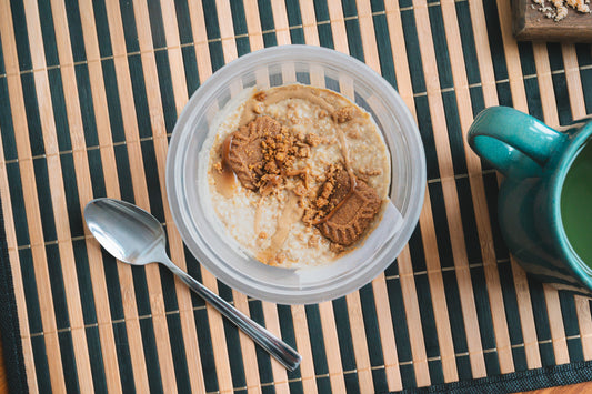 Biscoff Overnight Protein Oats