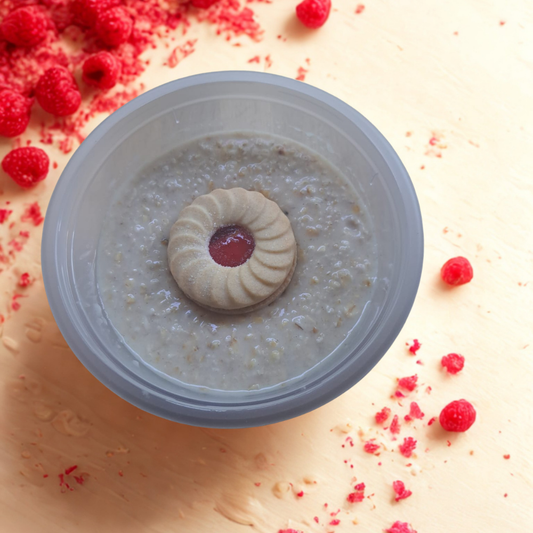 Jam & Cream Biscuit Overnight Protein Oats